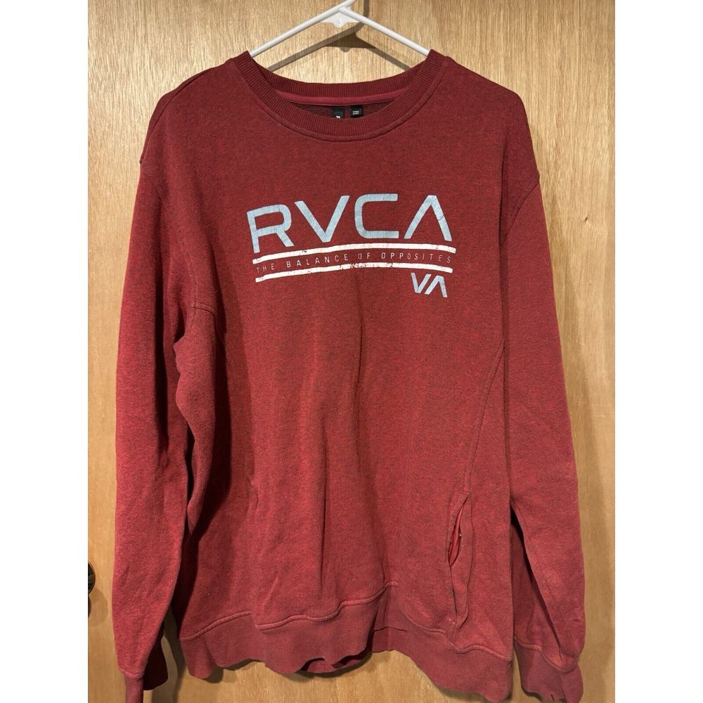 Mens RVCA Long Sleeve Sweatshirt Street Artist Design‎ Size XL (v)